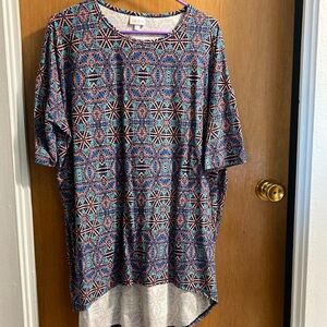 LuLaRoe Multicolor Geometric Tunic